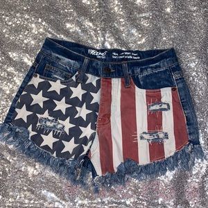 Am. Flag shorts size 00/24